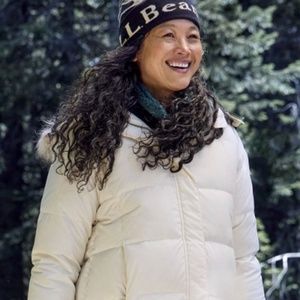 LLBean Puffy Coat Petite Medium
